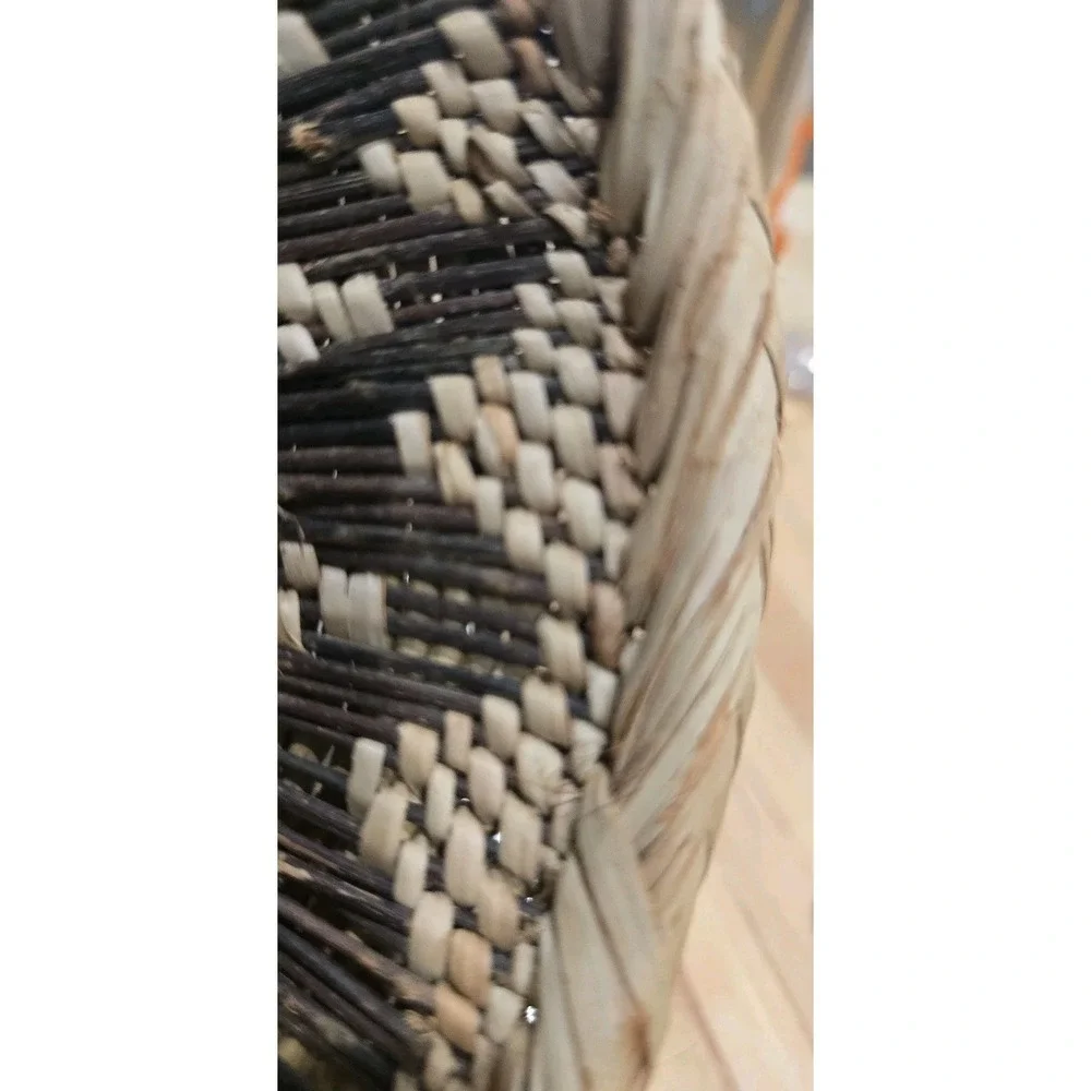 VTG Zambian Tonga Catch All Basket Handwoven African Tribal Wall Minimalist Boho